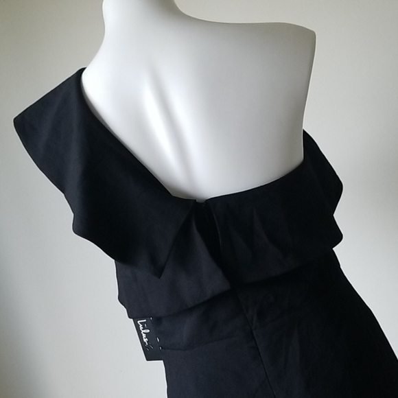 Lulu's Butterfly Effect One Shoulder Romper - Picture 11 of 16